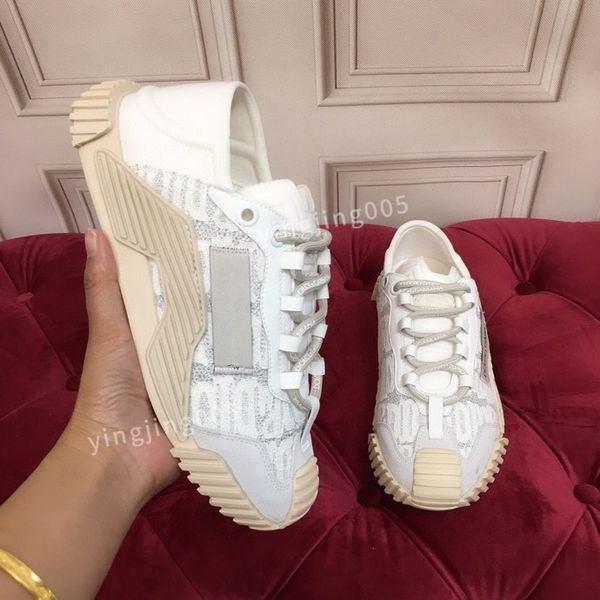 

designer quality sneakers mens womens shoes print check trainer platform trainers striped sneaker suede shoes2023, Black