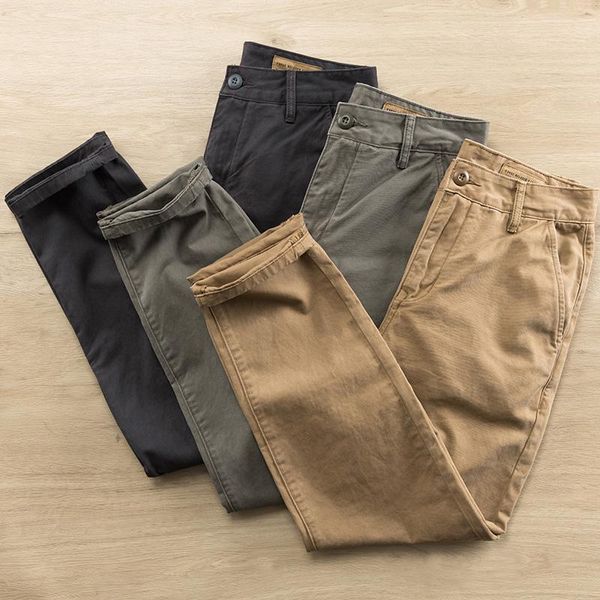 

pants black mens casual pants men's trousers cotton work pants korean slim pencil pants male trendy streetwear breathable sweatpants