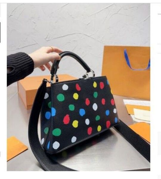 

women fashion bags large totes litchi grain taurillon handbag shopping satchels shoulder crossbody outdoor messenger bags capucines bottegas