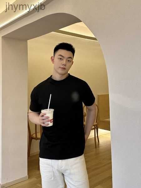 

men's polos trendy retro great white shark print washed old round neck short sleeve european summer loose couple t-shirt for men 9 n40p, White;black