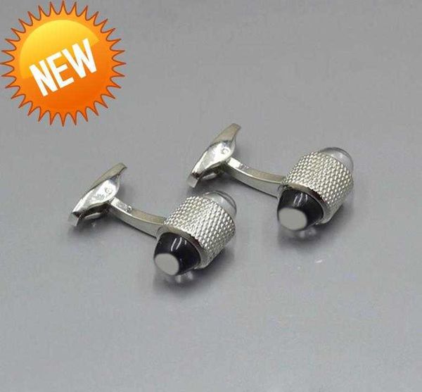 

lm31 with box luxury designer cufflinks men french shirt cuff links oval classic gift9394450, Silver