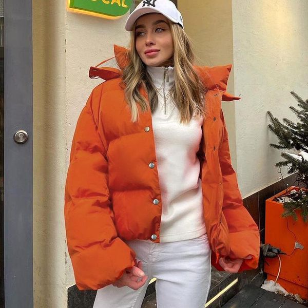 

leather winter warm thick pu leather coats women short parkas fashion black cotton padded lady down jacket elegant zipper clothes 2022