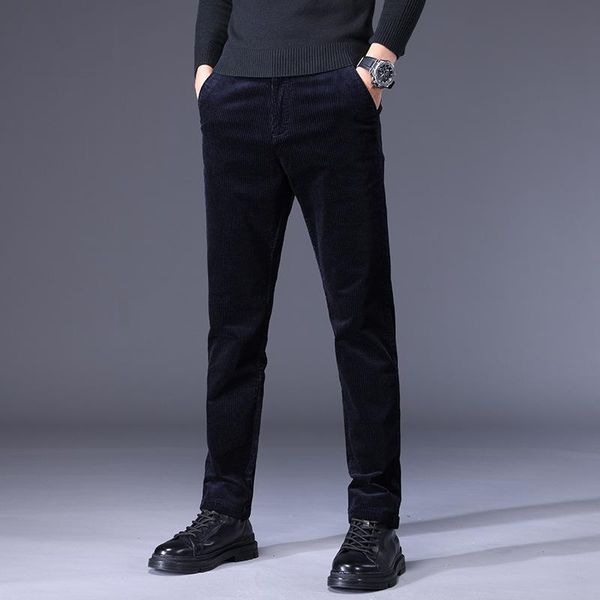 

pants 2022 winter and autumn mens cotton casual pants sweatpants, Black
