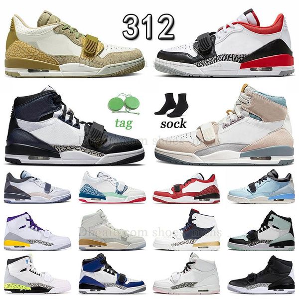 

new fashion legacy 312 basketball shoes olive gold tones black toe low midnight navy white mystic navy high men women outdoor sneaker traine