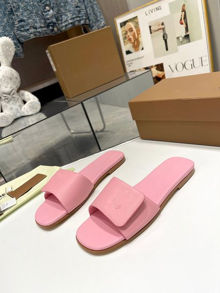 

wholesale paris men women summer sandal shoes luxury designer flip flops brands letter genuine leather beach flat casual slippers channel sl, Black