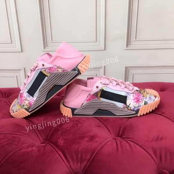 

2023new women brand fashion casual shoes leather lace-up sneaker fashion lady flat running trainers letters mens gym sneakers, Black