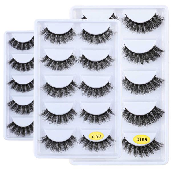 

3 pcfalse eyelashes shidishangpin 3/5 pairs natural long fake eyelashes handmade light soft eyelash wispy extension false lashes bulk makeup