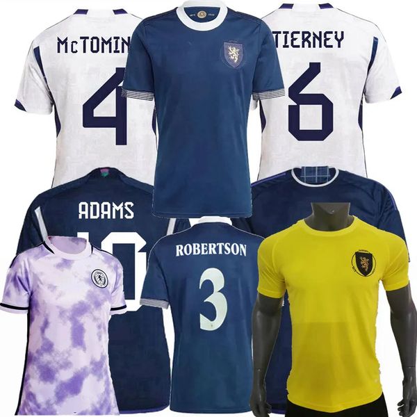 

150th anniversary 22 2023 2024 soccer jerseys national armstrong mcginn mcgregor tierney mctominay robertson scotland player fans football m, Black;yellow
