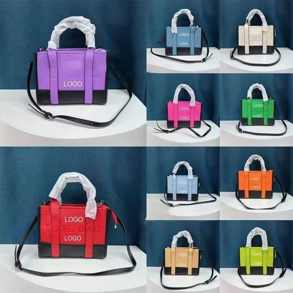 

tote bag womens large designer cross shopping bags shoulder bags fashion totes all-match style splicing contrasting colors