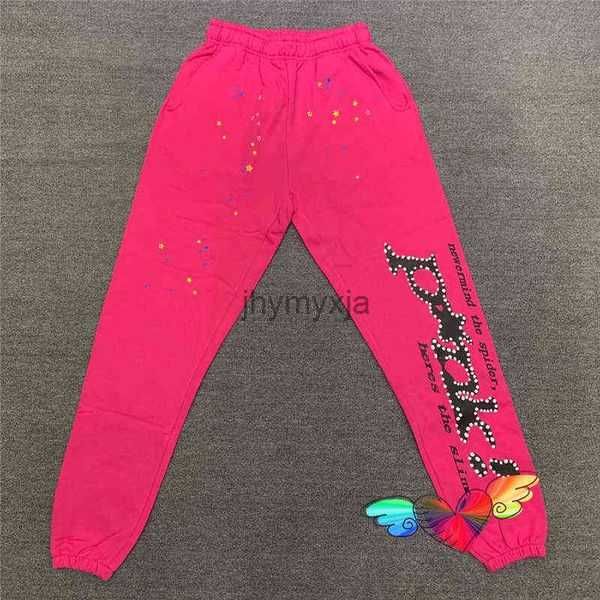 

2022 red sp5der 555555 hoodie men women angel number puff pastry printing graphic spider web sweatshirts t220721 3 tsvw, Black