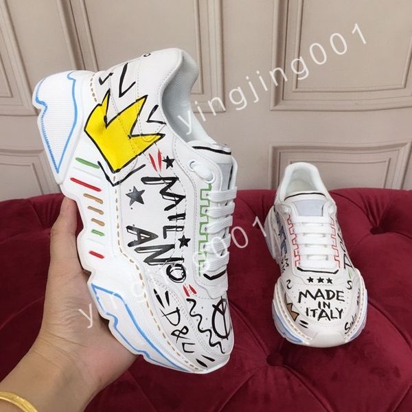 

luxury casual shoes women travel leather sneaker fashion lady flat designer running trainers letters woman shoe platform men gym sneakers, Black