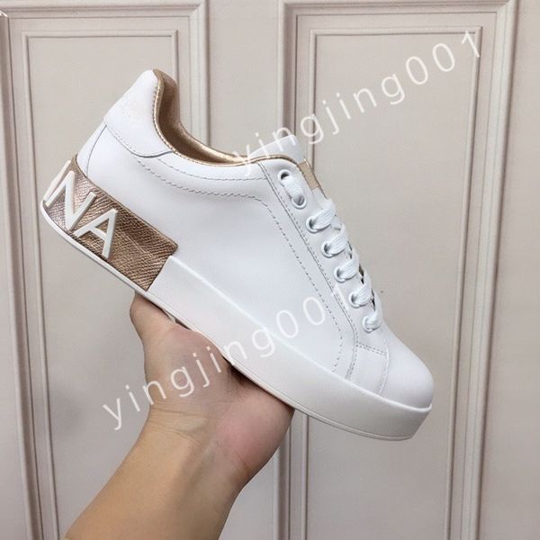 

luxurys shoes men's basketball shoes leather women's travel white shoes fashionable couple sports shoes platform, Black