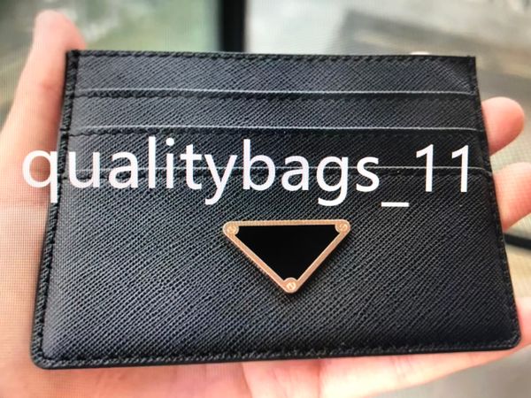 

evening bags designer card holders purse fashion womens men purses with box triangle double sided credit cards coin mini wallets p50117