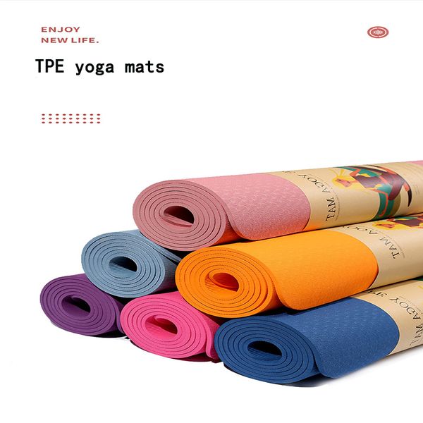 

6mm yoga mat for home workout non slip workout mats eco exercise mats gym mats gym pilates mat workout for yoga pilates floor gym