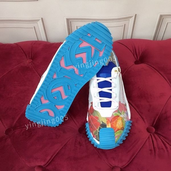 

2023new designer womens causal shoes fashion women leather lace up platform sole sneakers white black womens velvet suede