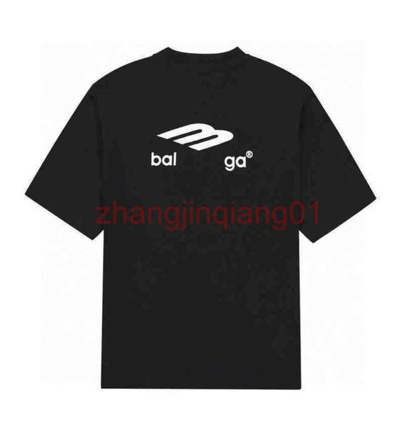 

designer balancigas t shirt mens womans vintage oversized sweat luxe fashion spring summer new paris short sleeve casual loose large 6tj8, White;black
