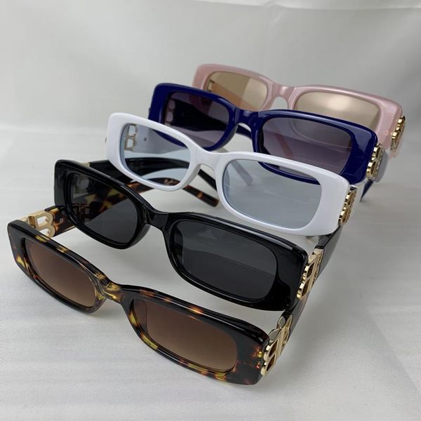 

designer BB sunglasses for women Fashion Small Rectangle Women Men Brand Design Ladies Skinny Outdoor Shopping Shade Retro Uv protection business travel goggles