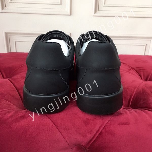 

2023 luxury shoes men's basketball shoes leather women's travel white shoes fashionable couple sports shoes platform, Black