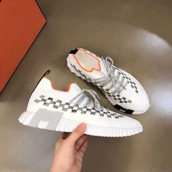 

casual shoes highquality mens knitted casual shoes telescopic sports canvas with light soles and comfortable walking wholesale eu3, Black