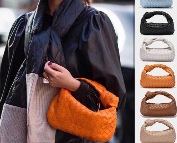 

bags abottegas authentic vneta cowhide jodie bag knitted knotted designer fashion handbag female mini cloud underarm dumpling jodies outlet