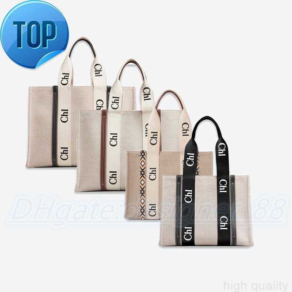 

shopping bags women handbags woody tote shopping bag handbag quality canvas nylon fashion linen large beach bags luxury designer travel cros