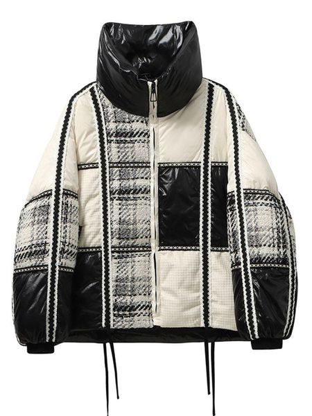 

parkas women down jacket new casual style white duck down jackets autumn winter coats and parkas female outwear, Black