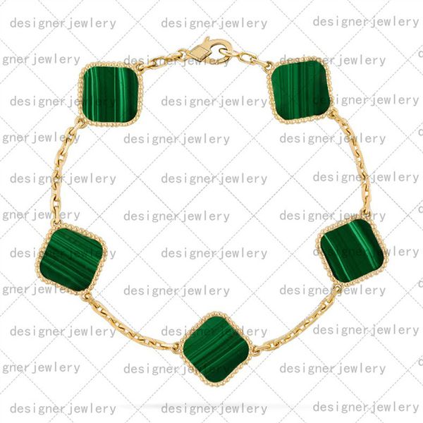 

clover four leaf bracelet earring necklace jewellery aaaaa dupe clover set fade stainless steel chains flowers onyx womens 18k gold plated d, Golden;silver