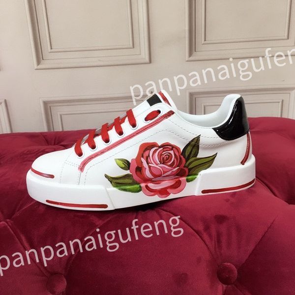 

2023 luxurys designer casual shoes calf leather sneaker fashion lady white flat platform runners trainers for mens shoes sneakers, Black