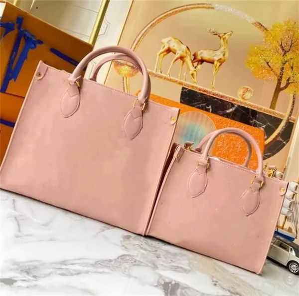 

mt ontogo handbag shoulder messenger bag pm mm designer classic leather embossed messenger briefcase women's shopping wallet
