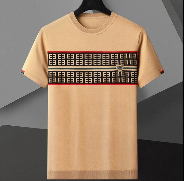 

men's t-shirts for designer o-neck striped t-shirt harajuku hip hop t-shirts business casual tees, White;black