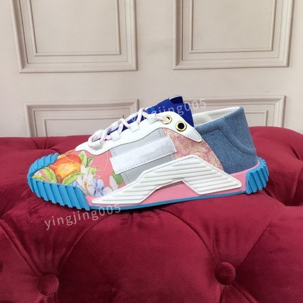 

2023new designer womens causal shoes fashion women leather lace up platform sole sneakers white black womens velvet suede