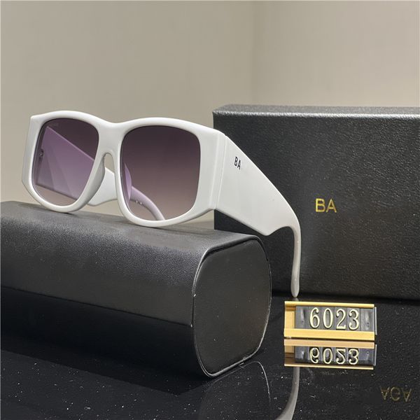 

designer sunglasses for women men new cat eye eyewear special uv 400 protection letters big leg double beam frame outdoor design high alloy, White;black