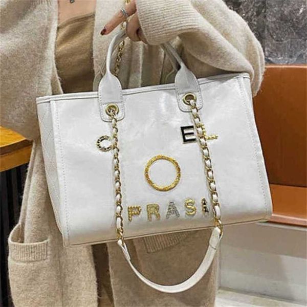 

60% off handbags luxury women's classics beach metal pearl letter badge tote bag small leather large female chain wallet backpack x5kb
