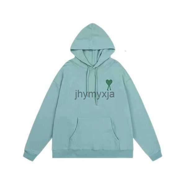 

hoodie male and female designers amis paris hooded highs quality sweater embroidered red love winter round neck jumper couple sweatshirts yt, White;black