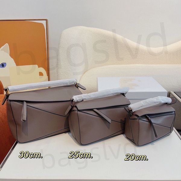

luxury tote bag designer bag shoulder bags women handbags puzzle geometric fashion designer crossbody bag contrast color patchwork wallet le