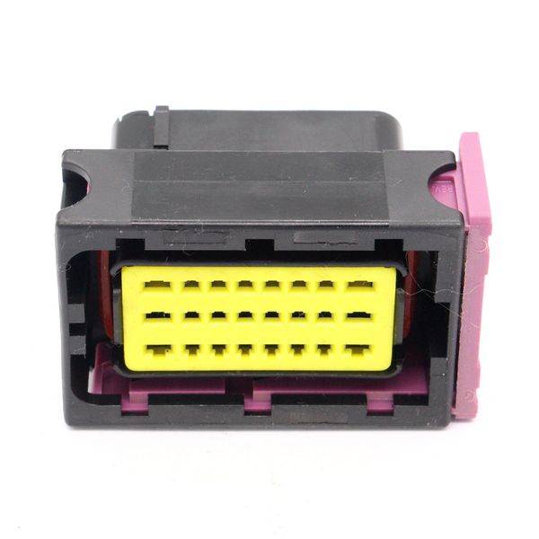 

fci 211pc249s0031 automotive black 24 way female pcb connector housing