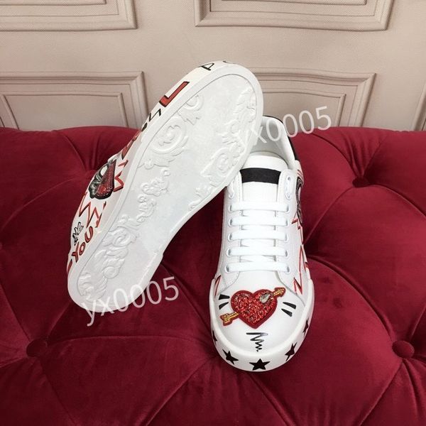 

2023mens fashion sneaker casual shoes trainers dress shoes men women leather breathable open for change outdoor sports sneakers, Black