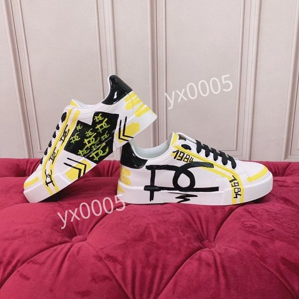 

new mens fashion sneaker casual shoes trainers dress shoes men womens leather breathable open for change outdoor sports sneakers2023, Black