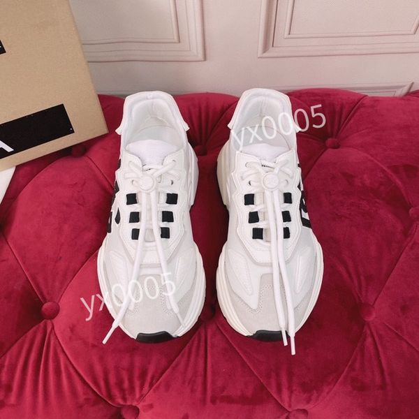

new brand sneaker casual shoes trainers dress shoes womens men leather breathable open for change outdoor sports sneakers2023, Black