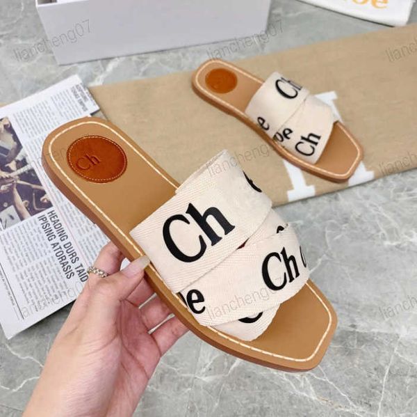 

summer designer sandals slippers women's embroidered bone white resin slippers women's luxury brand alphabet western sandals slipp, Black