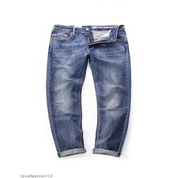

Levi 511 Jeans Summer Thin Men's Elastic Slim Fit Small Straight Narrow Leg Pants5t7i, Blue