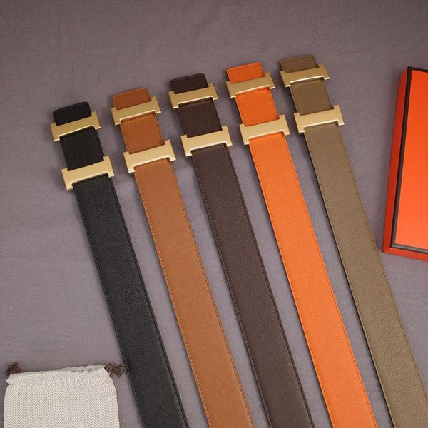 

Designer Belt Genuine Leather Belts Man Woman Classic Needle Buckle 5 Colors Options, G3