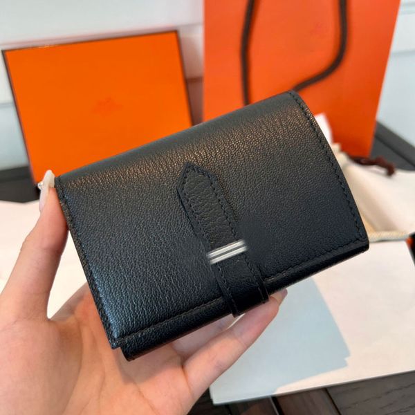 

2023 new luxury designers wallets cardholder style luxurys mens wallet designers women wallet high-end luxurys mini wallet with box, Red;black