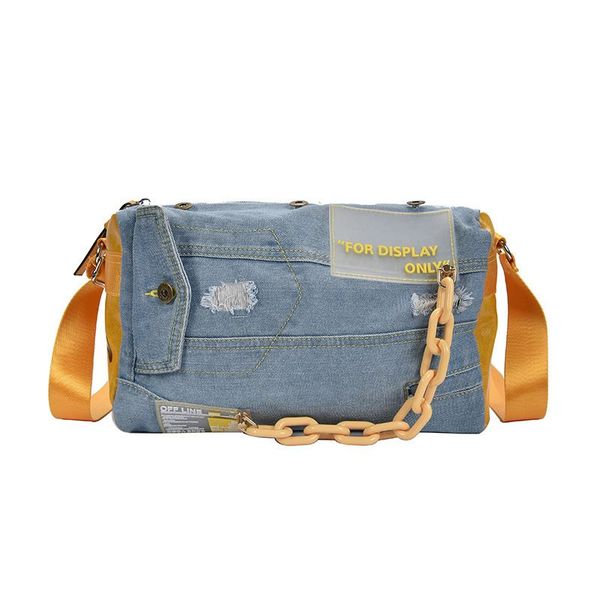 

fashion canvas women messenger bags women denim handbags
