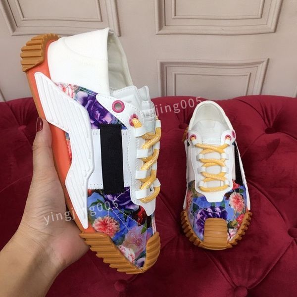 

new designer men causal shoes fashion women leather lace up platform sole sneakers white black women velvet sued2023