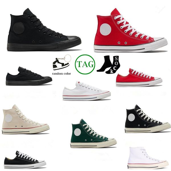 

brand luxury classic casual canvas shoes designer casual 1970s men womens star sneakers platform black