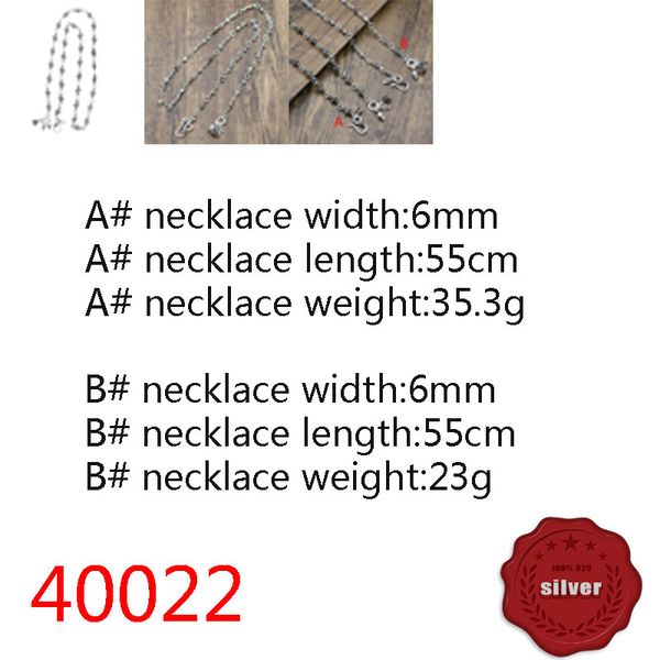 

40022 couple sterling silver necklace punk hip hop cross flower multi element long jewelry silver buckle label letter neck rope fashion pers
