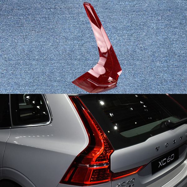 

for volvo xc60 2019-2021 car rear taillight shell brake lights shell replace auto rear shell cover mask lampshade