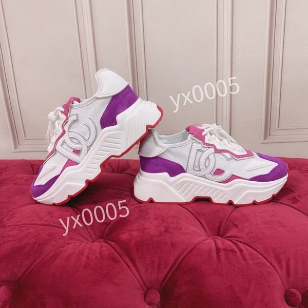 

2023brand sneaker casual shoes trainers dress shoes womens men leather breathable open for change outdoor sports sneakers, Black