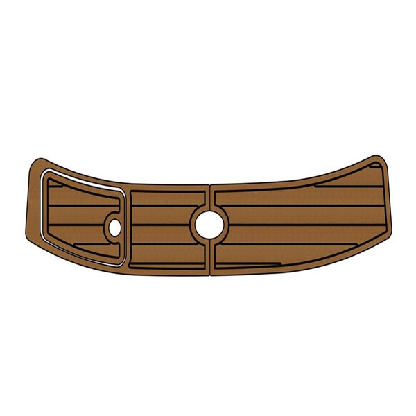 

cobalt 200 swim platform step pad boat eva foam faux teak deck floor mat